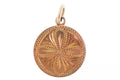 9ct Gold Engraved Locket