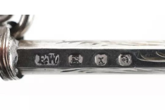 Victorian silver Albertina Watch Propelling Pencil