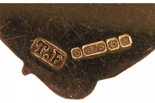 Thomas Fattorini 9ct gold T & GWU Jewel, Birmingham 1930.