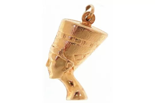 9ct Nefertiti Gold Charm