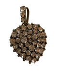 Antique Paste Stone Heart Pendant c.1900