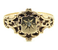 10ct Gold Diamond Ring c.1870s
