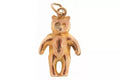 Teddy Bear Gold Charm